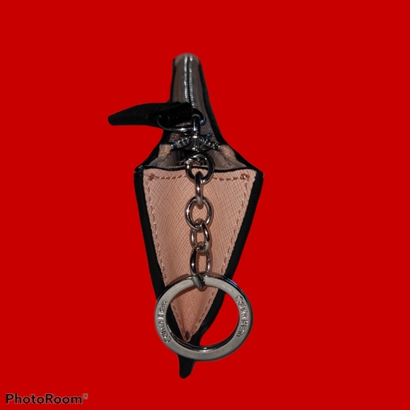 Calvin Klein change purse keyring key chain eyes - Picture 4 of 8